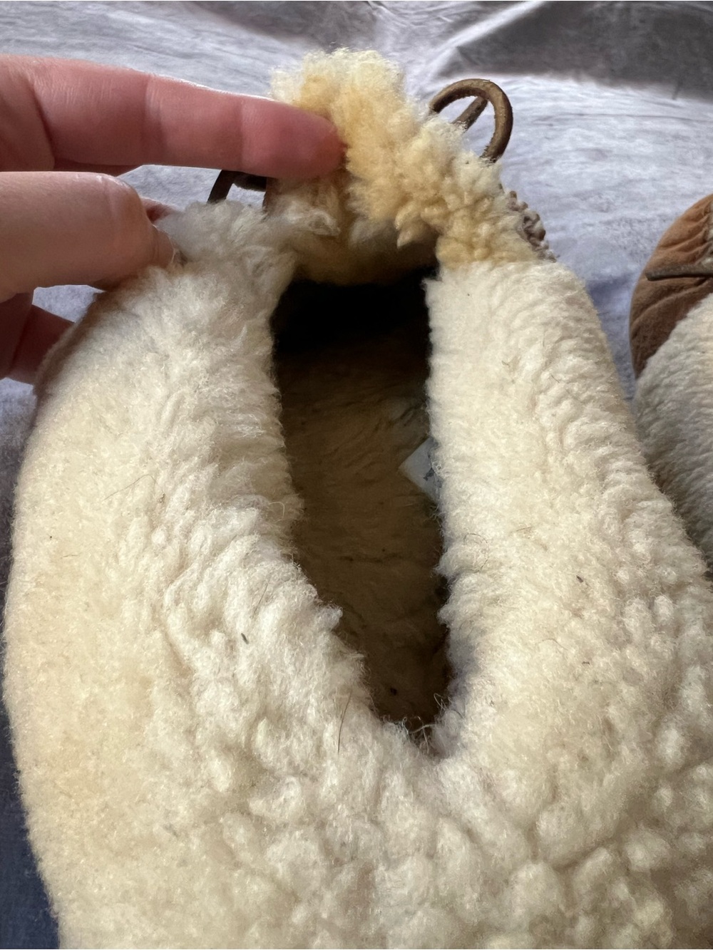 LLBean wicked good moccasin slippers - Picture 4 of 8